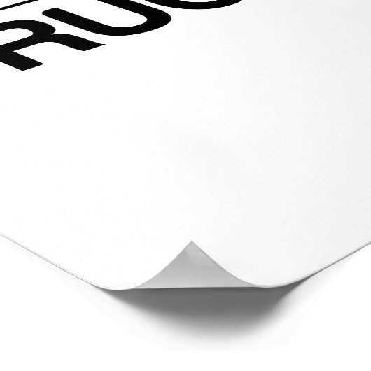 DROGEN SAGEN NEIN POSTER (Ecke)