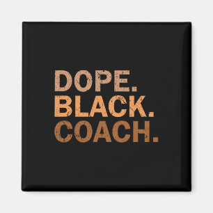 Drogen Schwarz Coach Melanin Schwarzer Monat Afrik Magnet