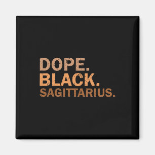 Drogen Schwarz Schütze Melanin Afrikanisch Tierkre Magnet