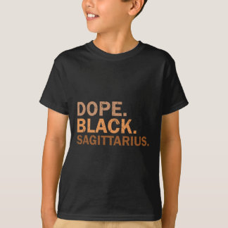 Drogen Schwarz Schütze Melanin Afrikanisch Tierkre T-Shirt