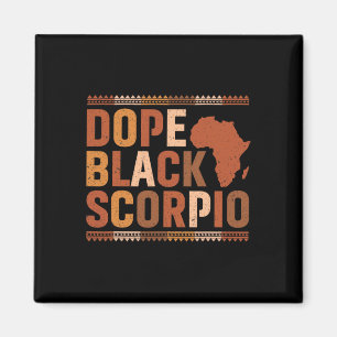 Drogen Schwarz Skorpion Melanin Afrikanischer Gesc Magnet