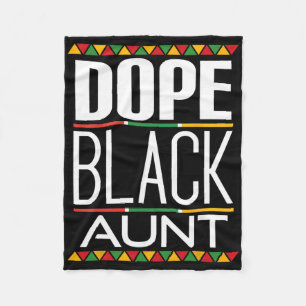 Drogen Schwarze Tante Black History Month  Fleecedecke