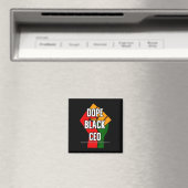 Drogen Schwarzer Ceo Schwarzer Geschichtsmonat Magnet (In Situ (Geschirrspüler))