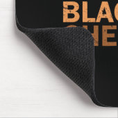 Drogen Schwarzer Chemiker Melanin Schwarzer Monat  Mousepad (Ecke)