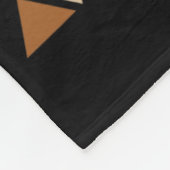 Drogen Schwarzer Koch Schwarze Geschichte Melanin  Fleecedecke (Ecke)