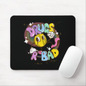 Drogen sind schlecht - Lustige Grafik Mousepad (Mit Mouse)