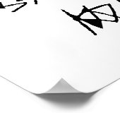 DROGEN UND ROCK'N'ROLL POSTER (Ecke)