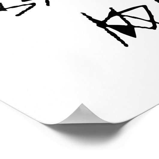 DROGEN UND ROCK'N'ROLL POSTER (Ecke)