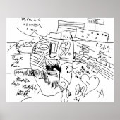 DROGEN UND ROCK'N'ROLL POSTER (Vorne)