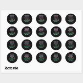 Drogen... Zitat 10292024 Sticker (Blatt)