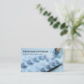 Drogenberater Alkoholberater Psychotherapeut Visitenkarte (Stehend Vorderseite)