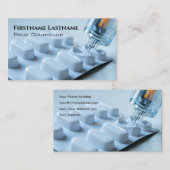 Drogenberater Alkoholberater Psychotherapeut Visitenkarte (Vorne/Hinten)