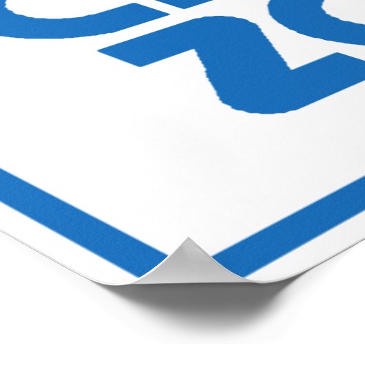 Drogenfreie Zone in Schulen Poster (Ecke)