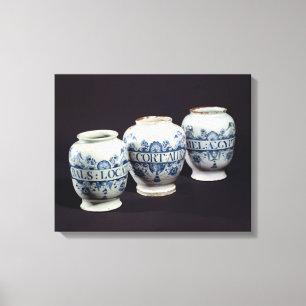 Drogengläser der Apotheker, c.1740 Leinwanddruck