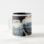 Drogengläser der Apotheker, c.1740 Zweifarbige Tasse (Vorderseite Links)