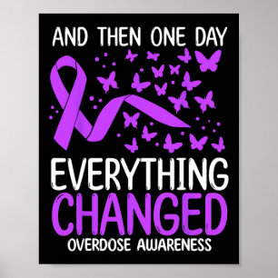 Drogenmissbrauch Ribbon kämpfen Überdosierung Sens Poster