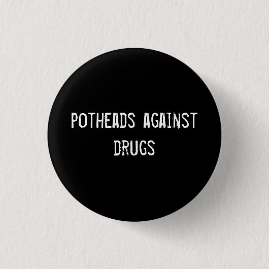 Drogenpolizei Button (Vorderseite)