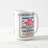 Drogensucht Bekämpfung der Tasse des Kaffees (VorderseiteRechts)