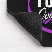 Drogenüberdosis-Bewusstsein August Überdosis-Schle Mousepad (Ecke)