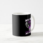 Drogenüberdosis-Bewusstsein Kaffeetasse (VorderseiteRechts)