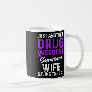 Drogenüberdosis-Bewusstseins-Krieger Überlebender Kaffeetasse