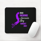 Drogenüberdosis-Bewusstseinstag 31. August Erholun Mousepad (Mit Mouse)