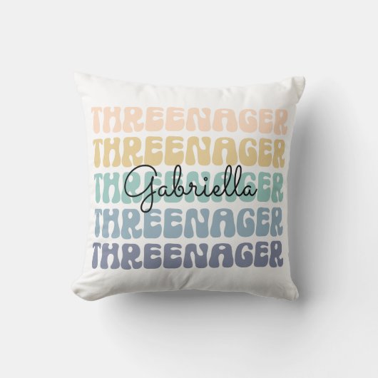 Drohenager, 3. Geburtstag, Geburtsname Kissen (Vorderseite)