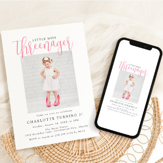 Drohenager | Foto 3. Geburtstag Party Einladung