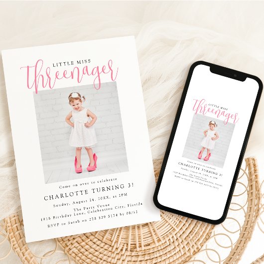 Drohenager | Foto 3. Geburtstag Party Einladung