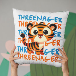 Drohenager Tiger Boy 3. Geburtstag Party Kissen