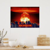 drohende Katastrophe Poster (Küche)