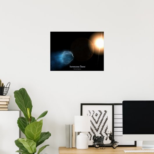 drohende Katastrophe Poster (Heimbüro)