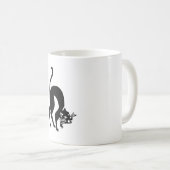 drohende Katze Kaffeetasse (VorderseiteRechts)