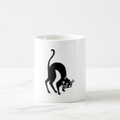 drohende Katze Kaffeetasse (Mittel)