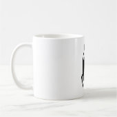 drohende Katze Kaffeetasse (Links)