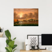 Drohender Himmel durch Thomas-Kammern Poster (Heimbüro)