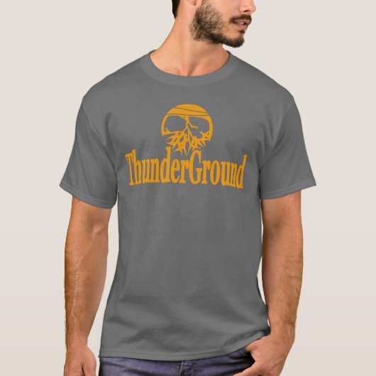 Drohland verbrannt T-Shirt (Vorderseite)