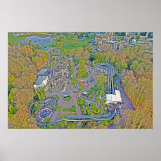 Drohne | Alton Towers Resort Poster
