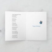 Drohne-Feiertags-Karte Feiertagskarte (Innenseite)