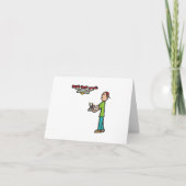 Drohne-Fliegen Karte (Vorderseite)