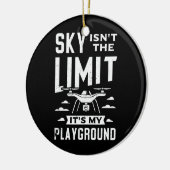 Drohne für Men Kids FPV Pilot Multicopter Boy Keramik Ornament (Links)