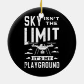 Drohne für Men Kids FPV Pilot Multicopter Boy Keramik Ornament (Hinten)