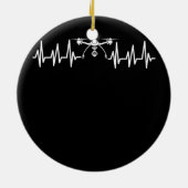 Drohne für Men Multicopter Boy Kids FPV Pilot Keramik Ornament (Hinten)