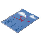 Drohne für unbemannte Luftfahrzeuge Notizblock (Linke Seite)