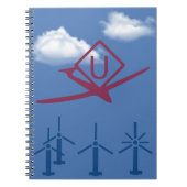 Drohne für unbemannte Luftfahrzeuge Notizblock (Vorderseite)