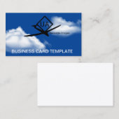 Drohne für unbemannte Luftfahrzeuge Visitenkarte (Vorne/Hinten)