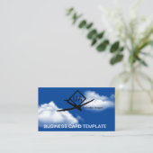 Drohne für unbemannte Luftfahrzeuge Visitenkarte (Stehend Vorderseite)