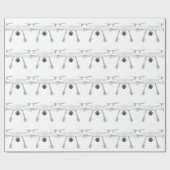 Drohne Geschenkpapier (Flach)