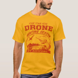 Drohne-Jagd-Jahreszeit-kundengerechte Shirts
