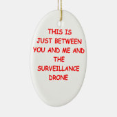 Drohne Keramikornament (Rechts)